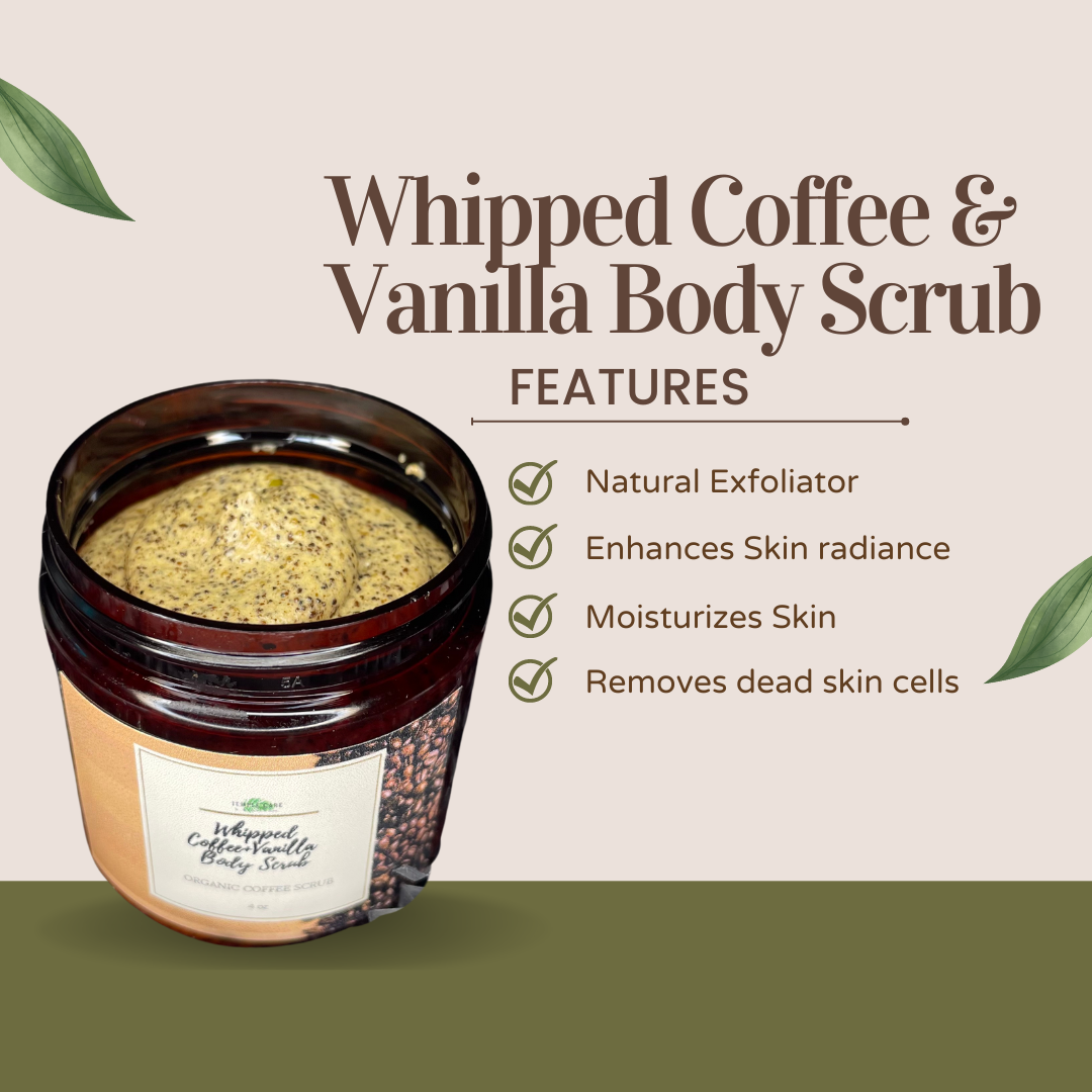 Whipped Coffee & Vanilla Body Scrub